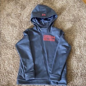 Under Armor Girls Zip-Up Hoodie